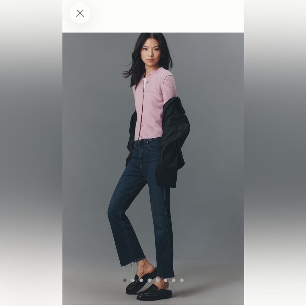 Good American soft tech kick flare
